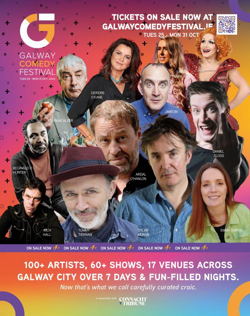 Galway Comedy Festival 2022 – the countdown is on