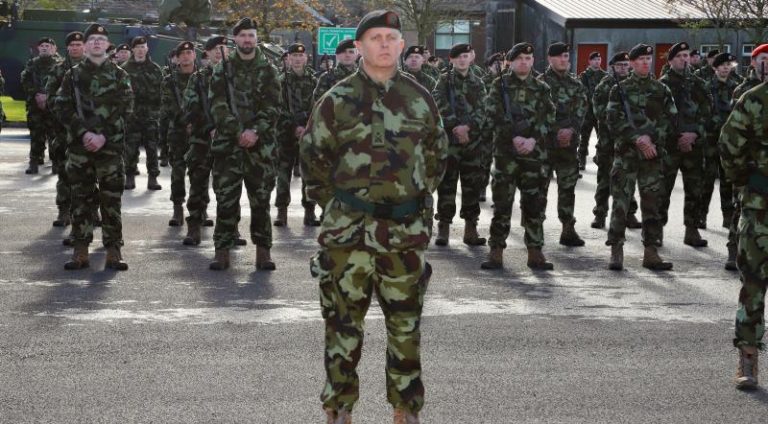 Galway man leading his soldiers to Lebanon