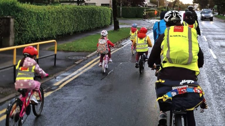 School cyclebus rolls into action in Salthill