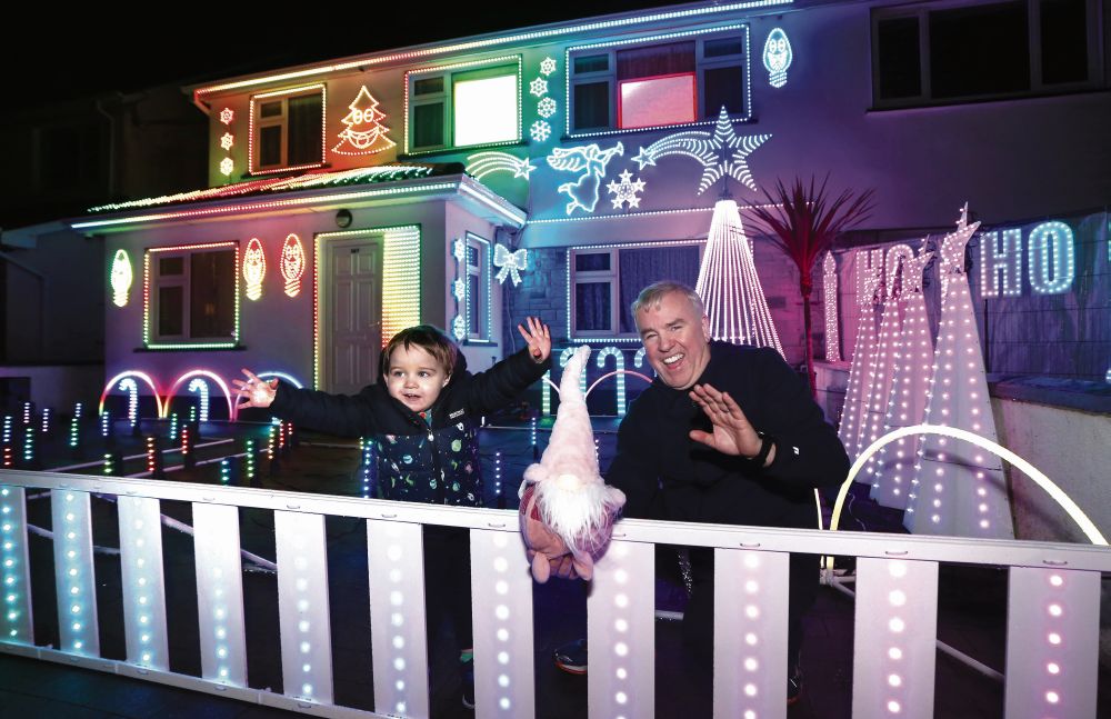 Galway family’s light show adds magic to Christmas