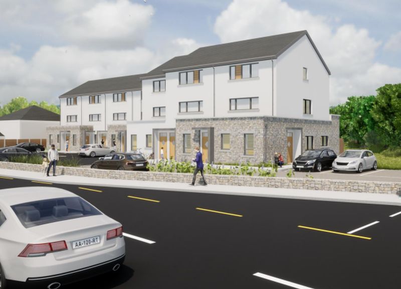 Plans for new housing development in Oranmore