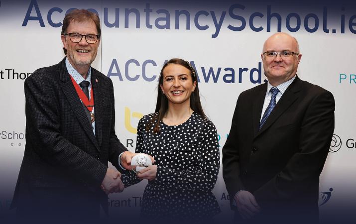 Galway student achieves Best in World ranking in accountancy exams