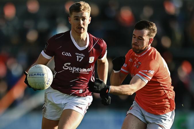 Tierney’s goal helps Galway men tough it out in Armagh