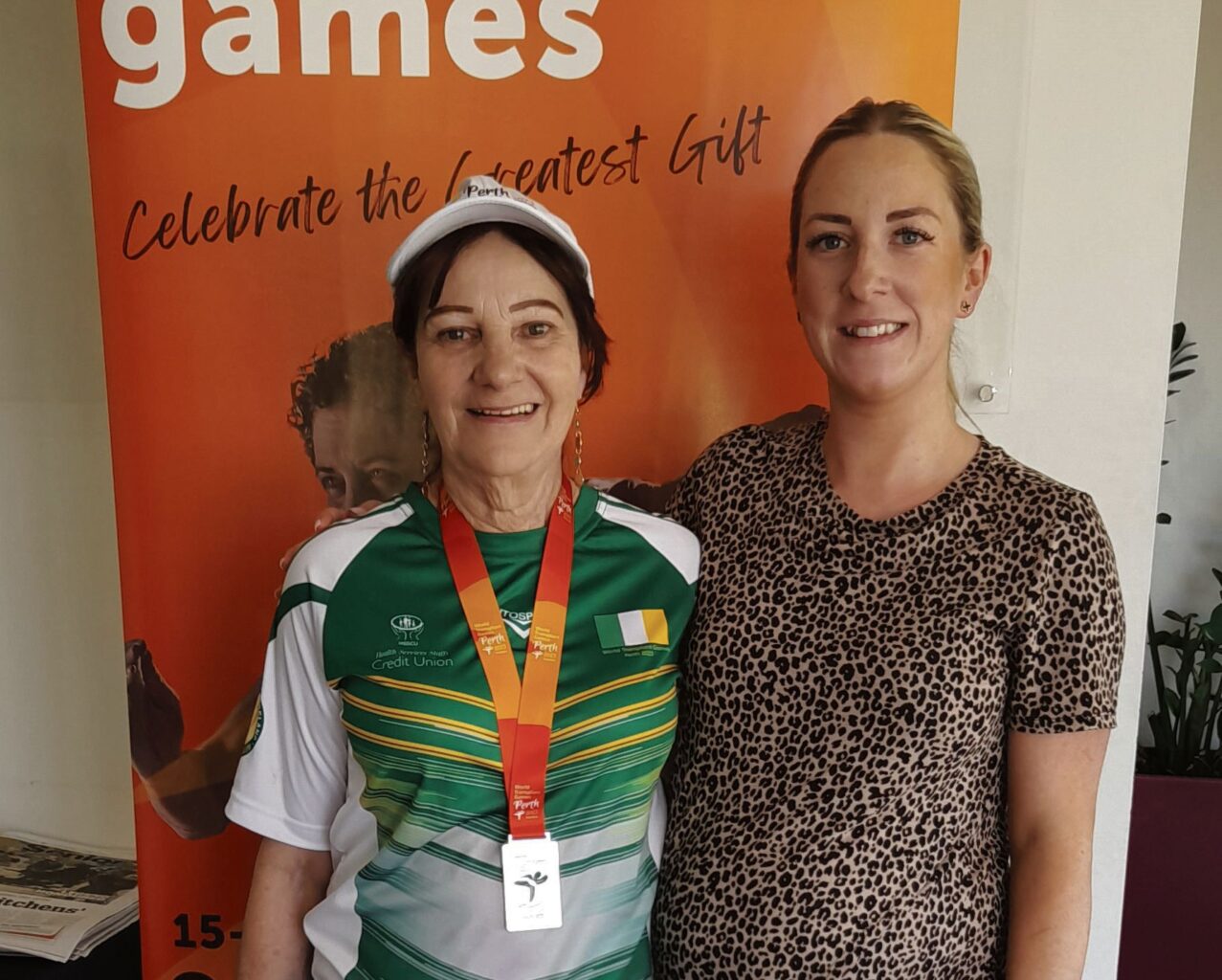 Galway grandmother on podium at the World Transplant Games