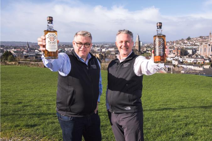 Great great great grandson of a Gort bootmaker brings his whiskey to Ireland