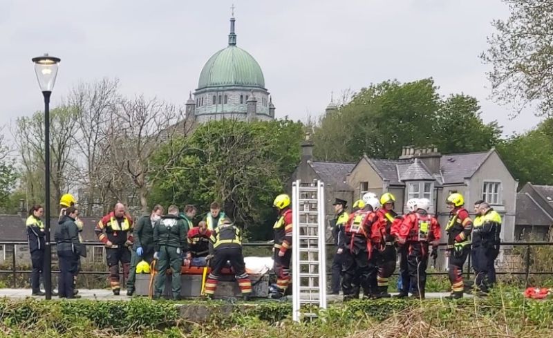 Galway canal rescue man makes full recovery