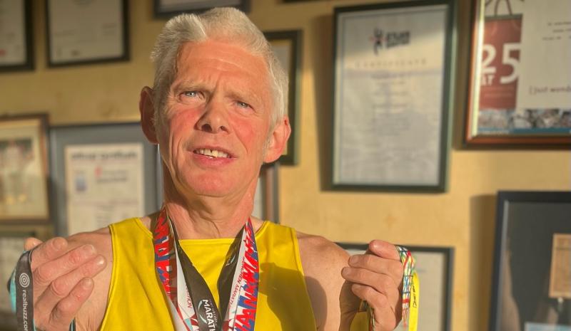Marathon Man plans to call a halt – but not before he hits 160 races