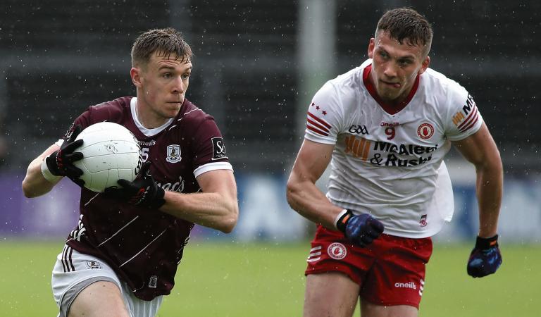 Conroy and Sweeney star as Galway edge out 14-man Tyrone in dour affair