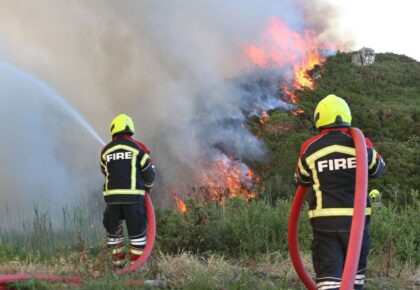 Homes threatened by 12-hour gorse fire in Galway