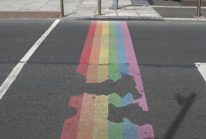 Council’s failure to repaint rainbow colours nothing to do with us, says NCBI