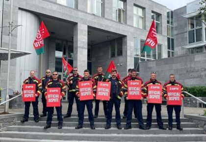 Emergency services stretched as firefighters’ dispute continues