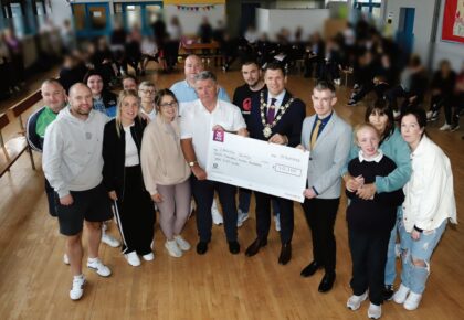 Fundraiser donates over €30,000 to school – in memory of Dave Daly