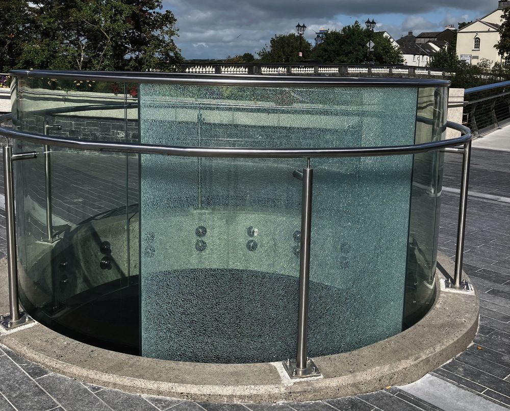 Vandals believed to have targeted glazed feature on new Galway City bridge