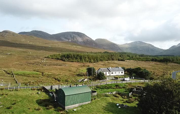Unique property and large hill farm on the market in the heart of Connemara