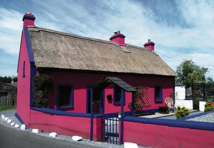 Traditional cottage adds a splash of colour to life