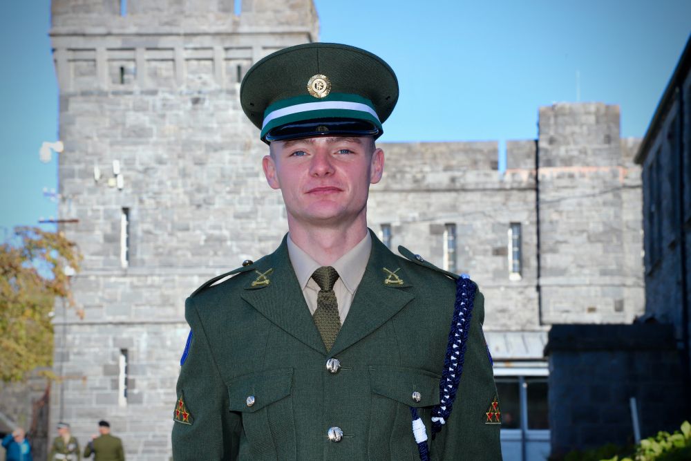 21-year-old from Athenry tops the class in latest group of recruits