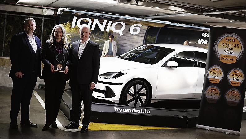 IONIQ 6 named as Irish Car of the Year 2024