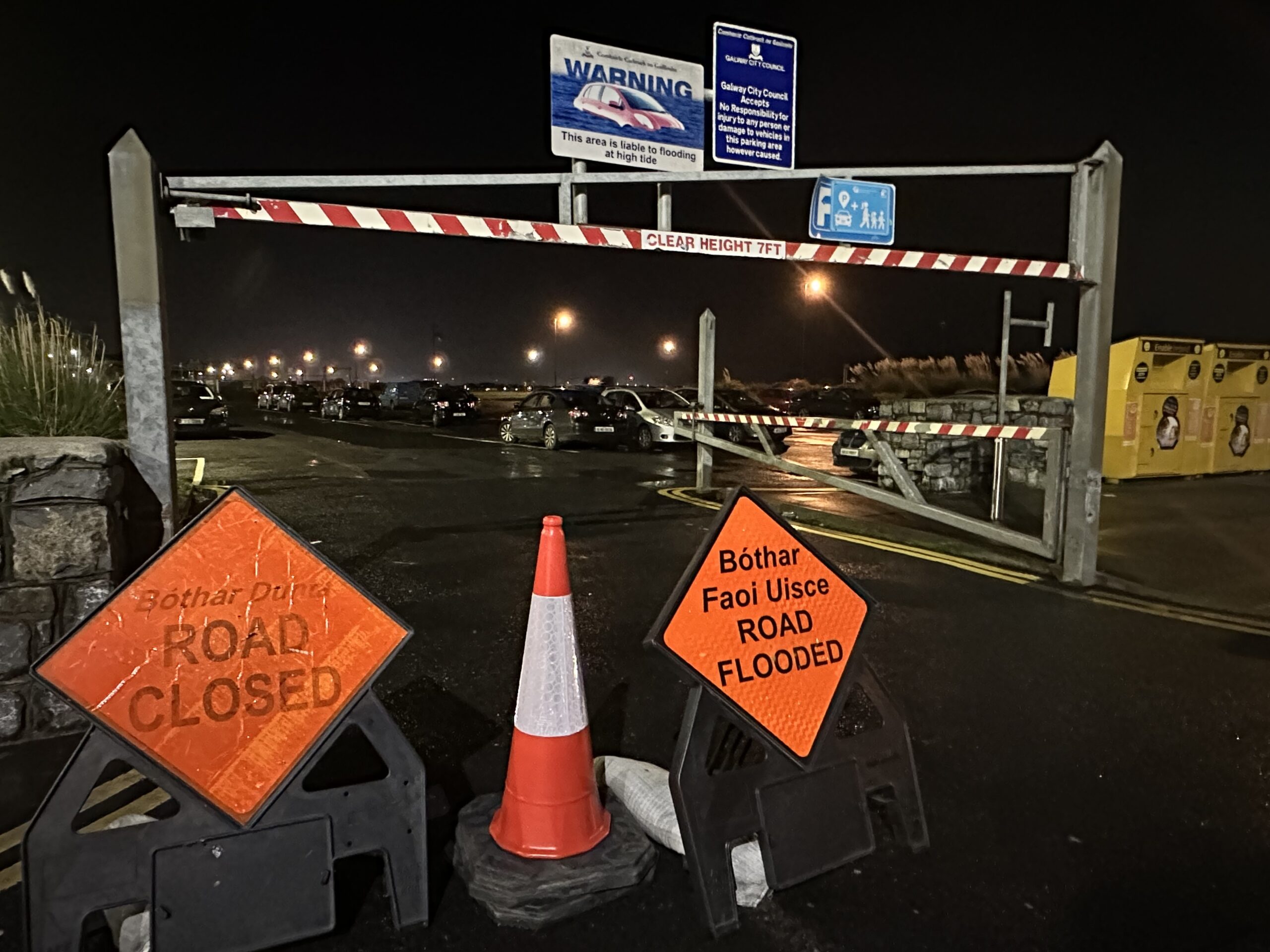 Motorists warned to move cars from Salthill carparks ahead of Storm Debi