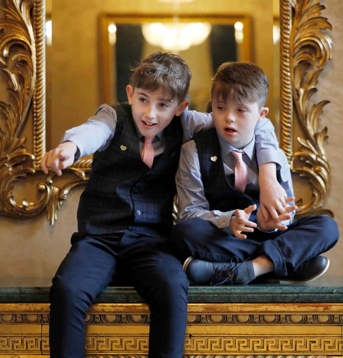 Ten-year-old wins Young Carers Award for his devotion to twin brother