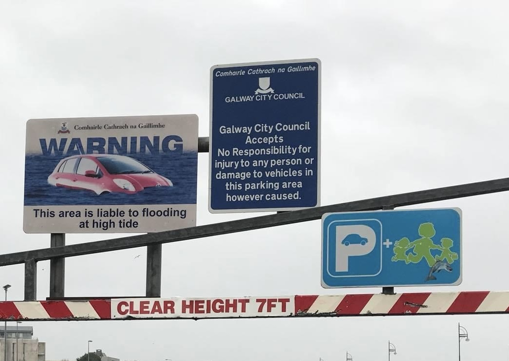 Galway City Council closes carparks ahead of potential flooding