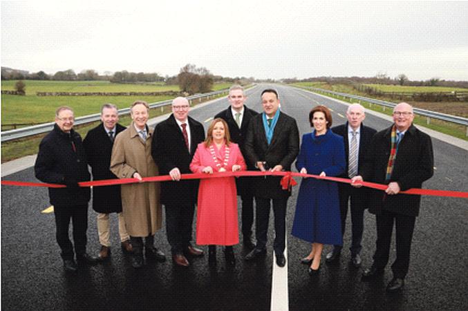New era for road travel as Taoiseach opens the N59 Maigh Cuilinn Bypass