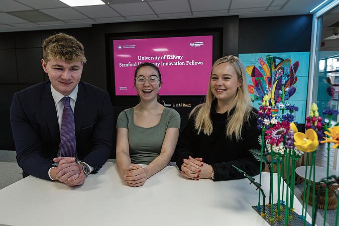 University of Galway IdeasLab students join Stanford Innovation Fellowship programme