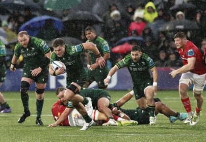 Soaked to their skins but Connacht get a timely lift