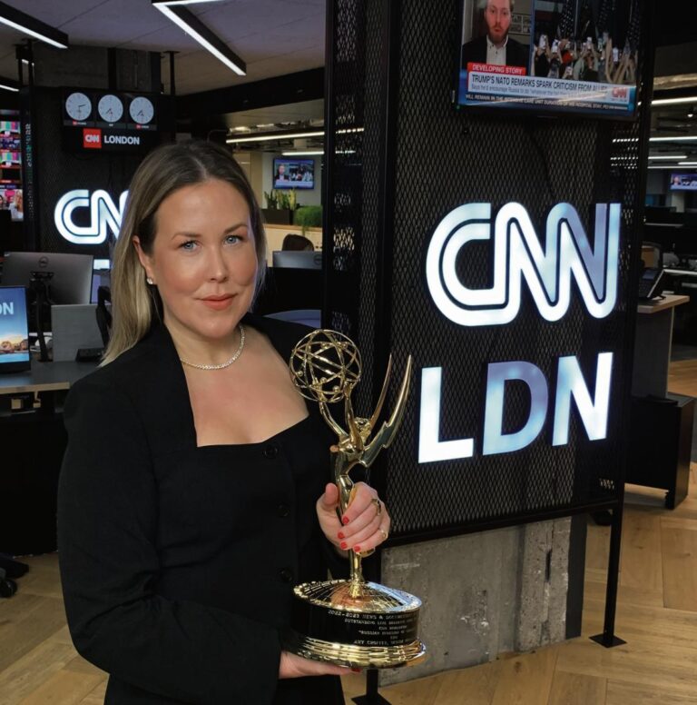 Making news – Galway’s reporter’s Emmy Award for Ukraine coverage