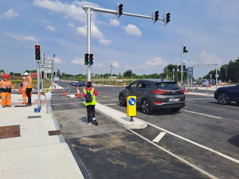 Work removing Martin roundabout runs €1.3m over budget