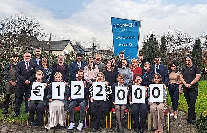 Connacht Hospitality Group announces €122,000 for good causes in 2023