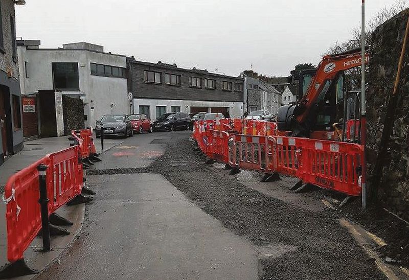 Newly-installed footpaths and resurfaced streets may have to be redone