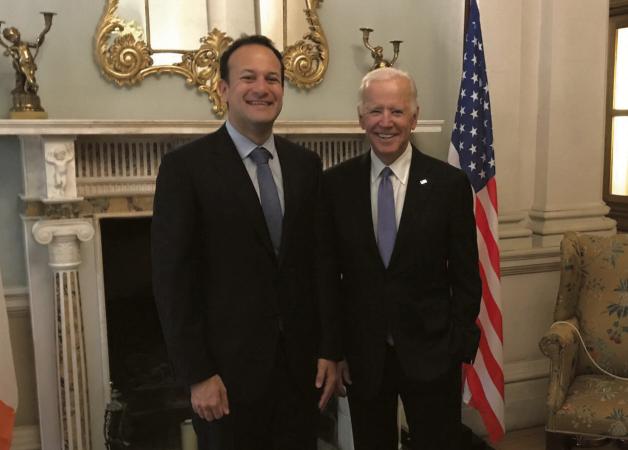 Varadkar makes point in person on biggest political stage of all