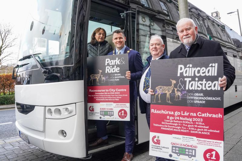 Christmas Park and Ride in Galway cost  €130,000