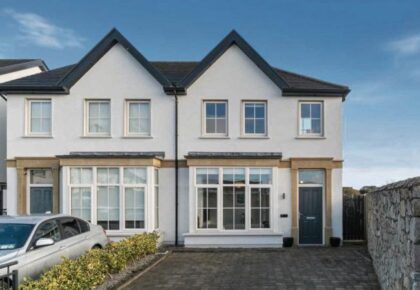 All mod cons are on offer in beautiful Knocknacarra three-bed semi