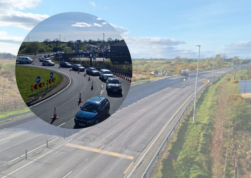 Local councillor confirms Tuam bypass will temporarily reopen for rush-hour traffic this evening