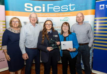 Glenamaddy student wins top prize at SciFest@TUS Athlone