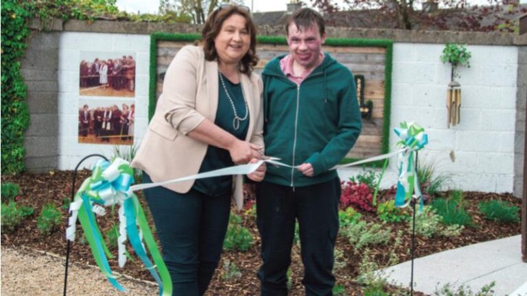 Minister opens new sensory garden as St Dympna’s marks 50-year celebrations