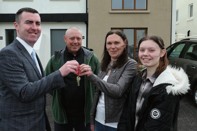 New 22-home social housing development officially opened in Glenamaddy