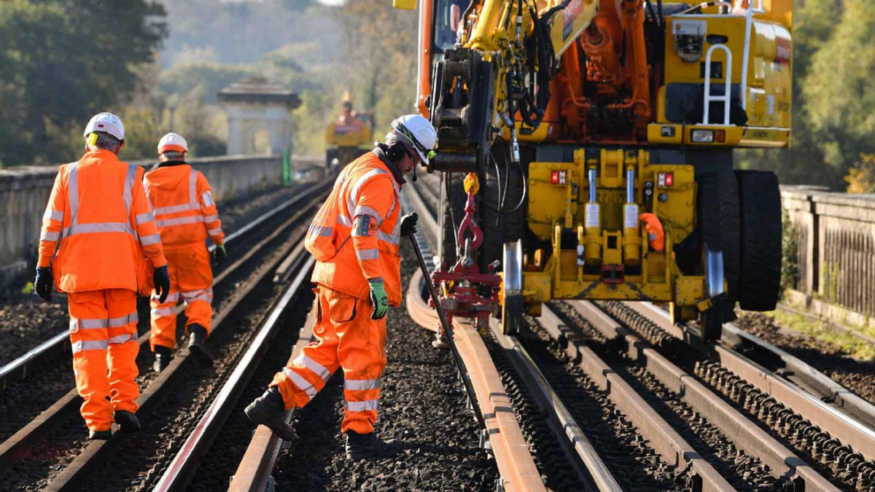 Train services disrupted this evening due to engineering works