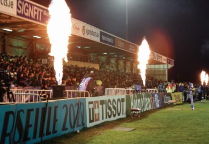 Emotions high for Connacht’s final home game before bulldozers move in