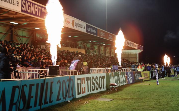 Emotions high for Connacht’s final home game before bulldozers move in