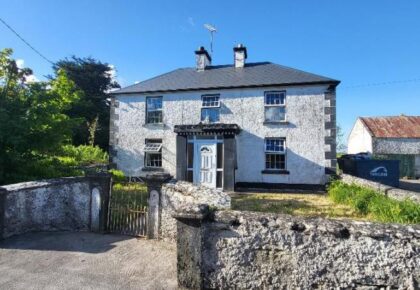 Land & Residence for sale in Ballymacward, Co. Galway