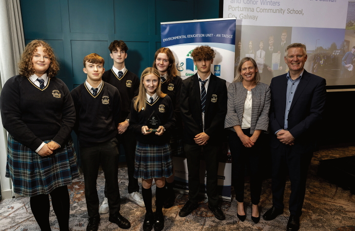 Pupils from two Galway schools shine at National Water Awards Ceremony