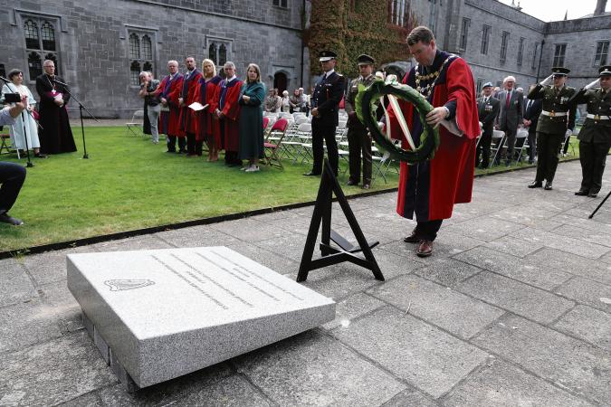 Galway tribute to those who died in past wars or on UN peacekeeping service