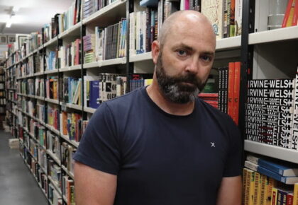 Donal Ryan at Kennys’ to mark launch of new novel