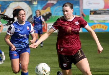 Slattery’s spot kick is enough to fend off Treaty Utd