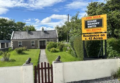Outstanding opportunity to purchase house and lands for sale at Crusheeny, Claregalway