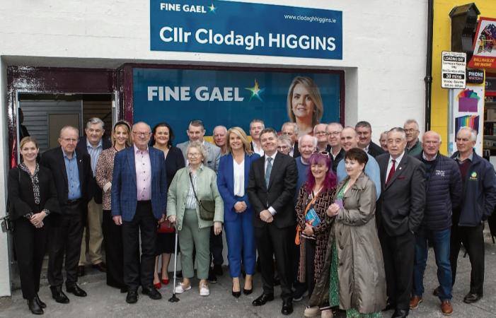 Minister does the honours as candidate opens campaign office ahead of election