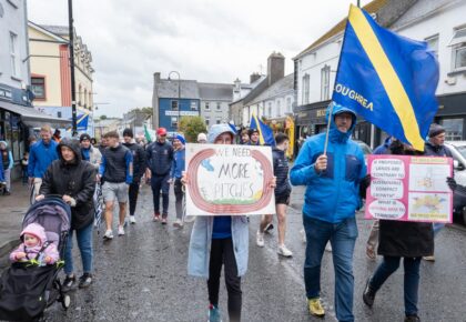 Loughrea’s sports lobby reaches fever pitch