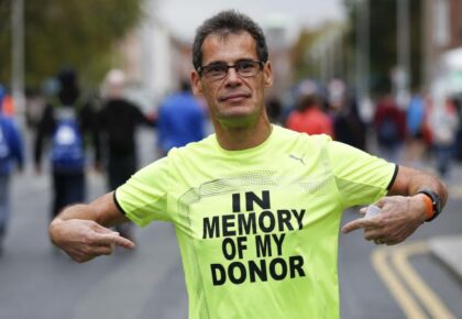 Galway native runs Dublin City Marathon on the Silver Jubilee of heart transplant